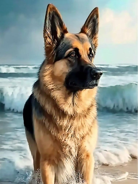 Dog German Shepherd | Diamond Painting