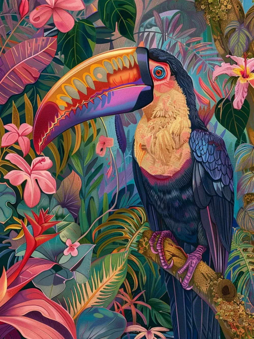 Toucan Bird | Diamond Painting