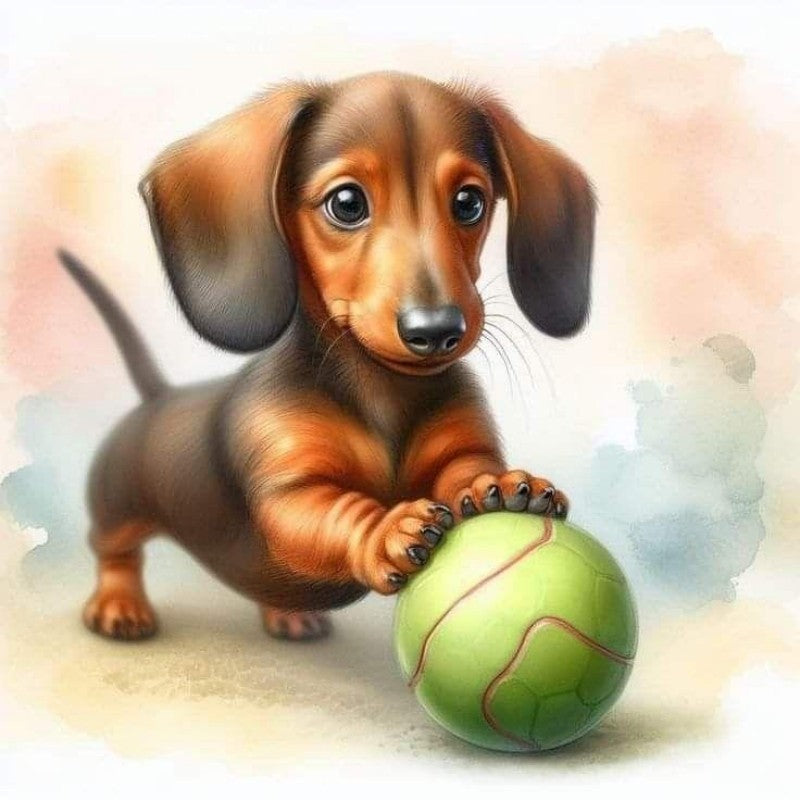 Dachshund Dog | Diamond Painting