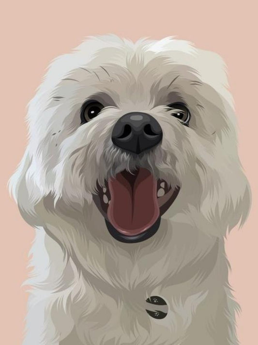 Poodle Dog | Diamond Painting