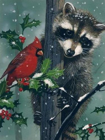 Raccoon | Diamond Painting
