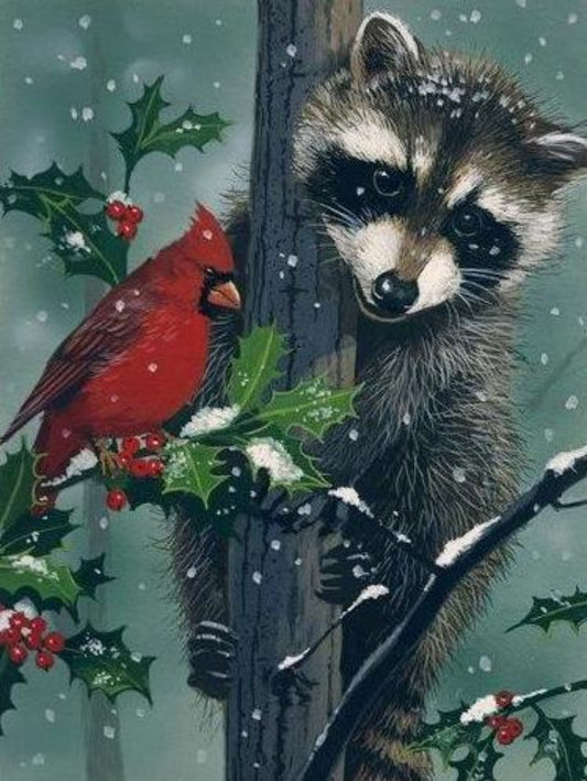 Raccoon | Diamond Painting