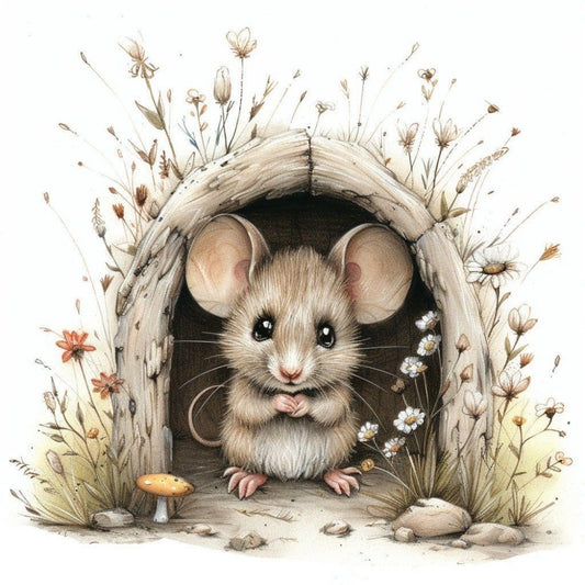 Mouse Rat | Diamond Painting