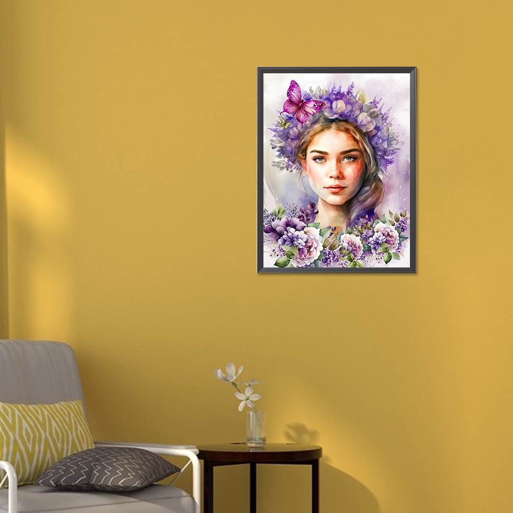 Flower Lavender | Diamond Painting