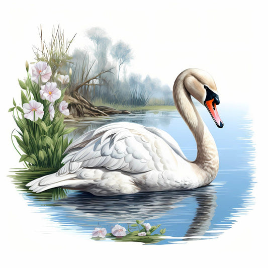 Swan | Diamond Painting