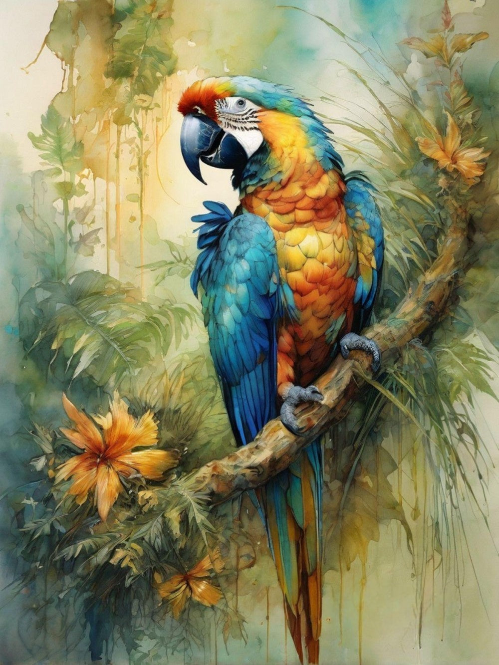 Macaw | Diamond Painting