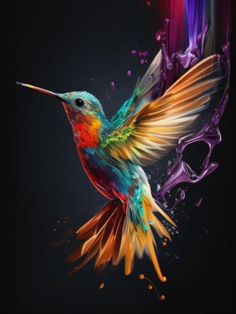 Hummingbird | Diamond Painting