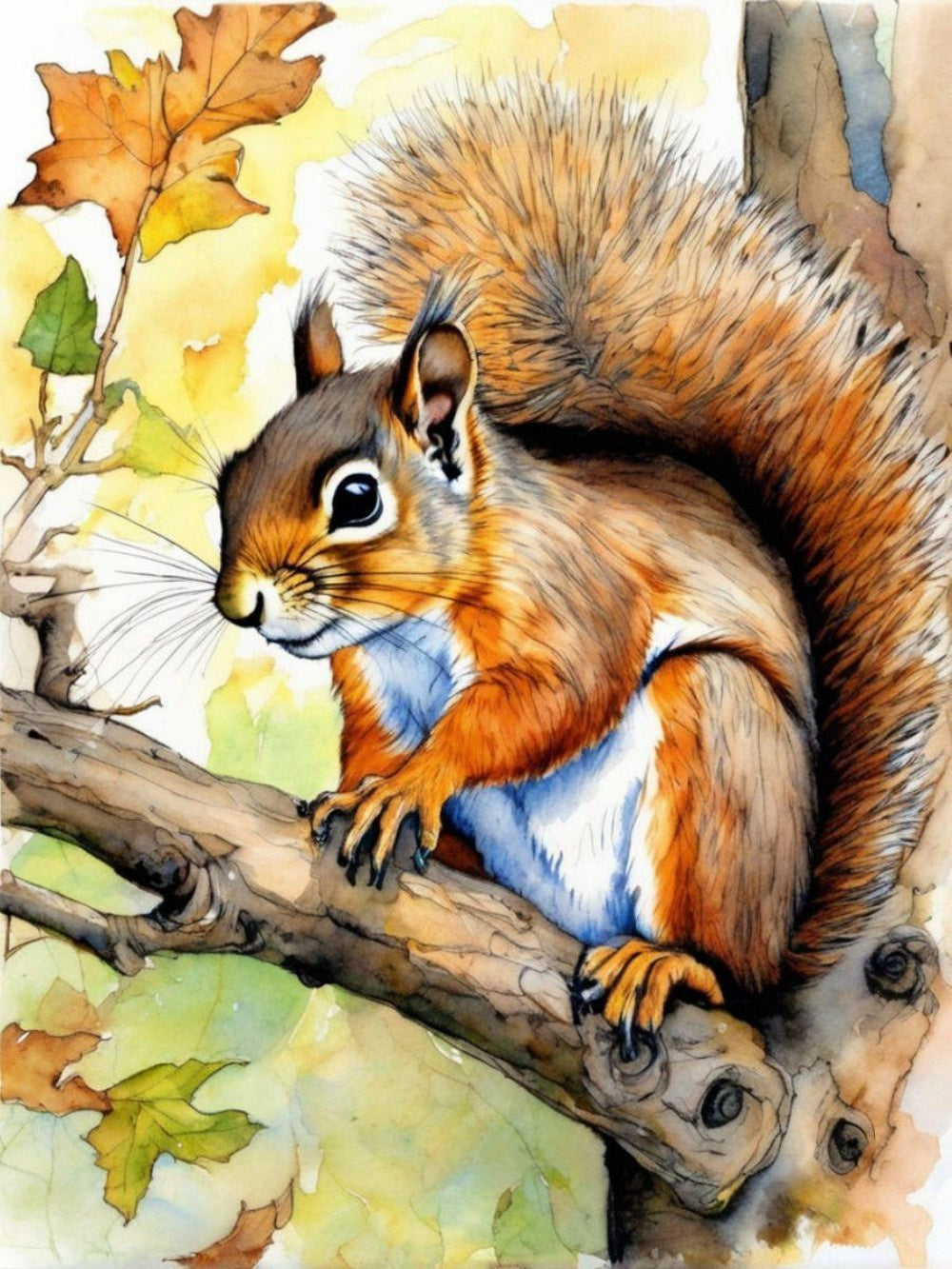 Squirrel | Diamond Painting