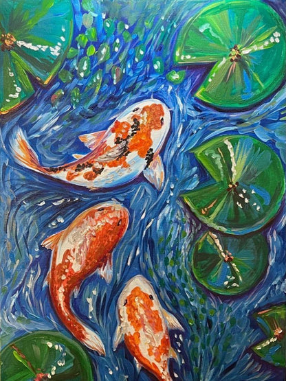 Koi Fish | Diamond Painting
