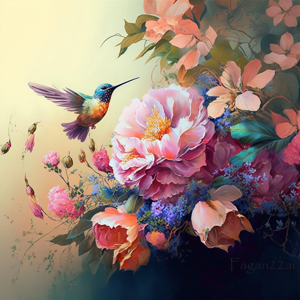 Hummingbird | Diamond Painting