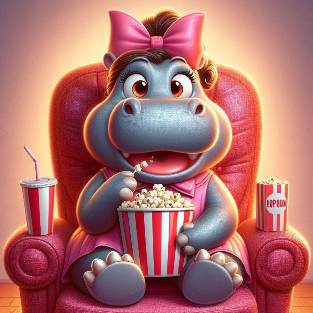 Hippo | Diamond Painting