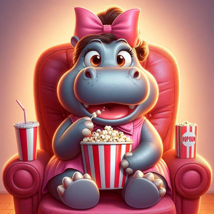 Hippo | Diamond Painting