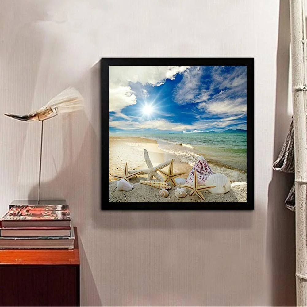 Starfish On The Beach | Diamond Painting