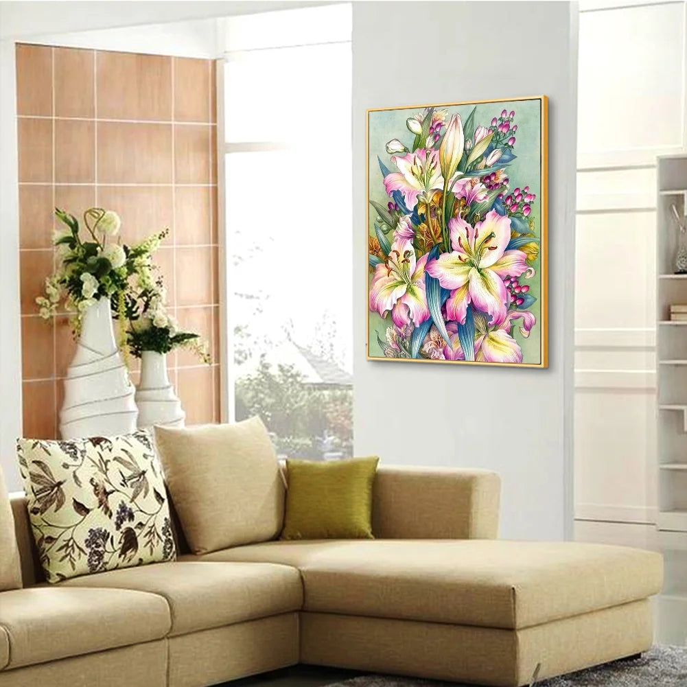 Beautiful Flowers | Diamond Painting