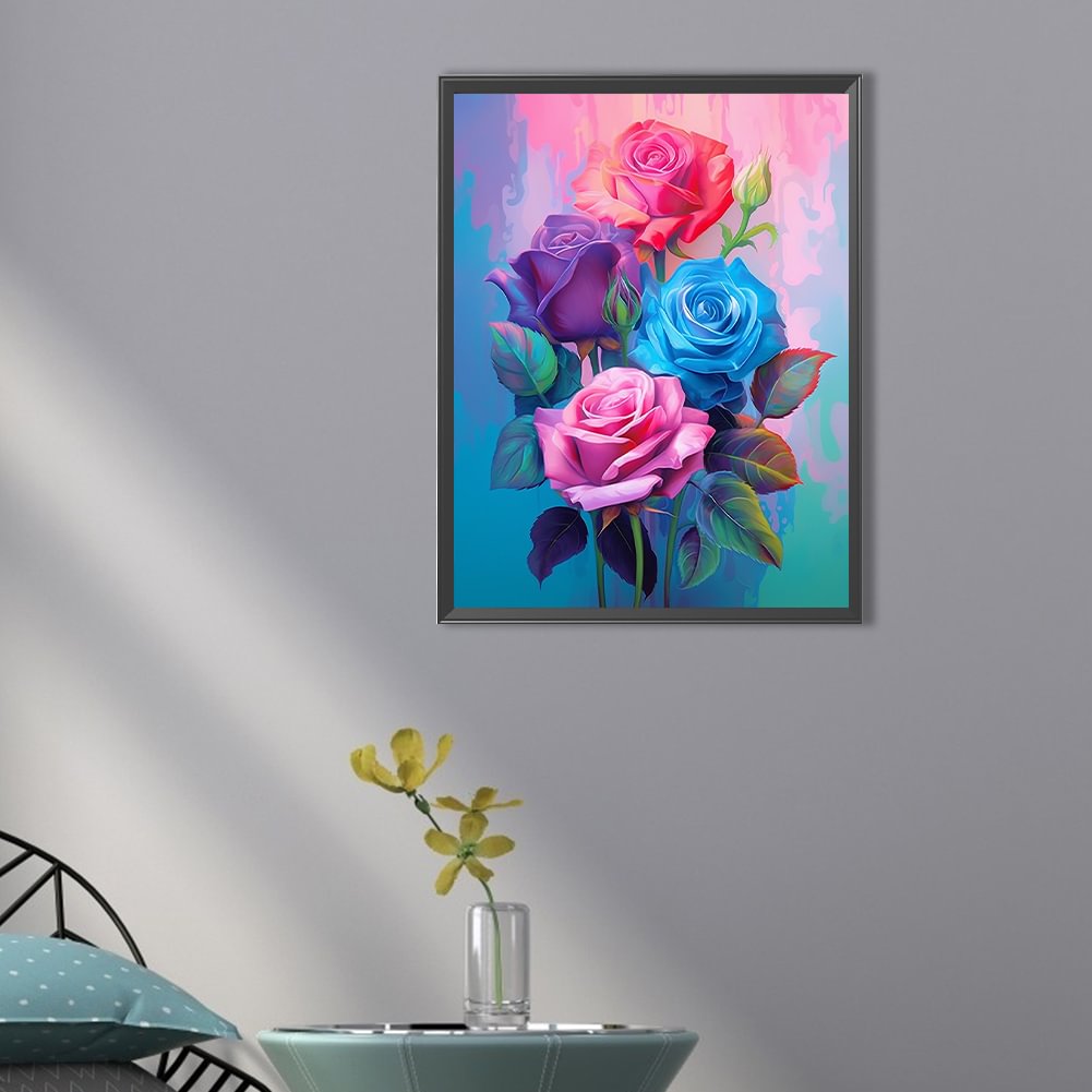 Colorful Flower | Diamond Painting