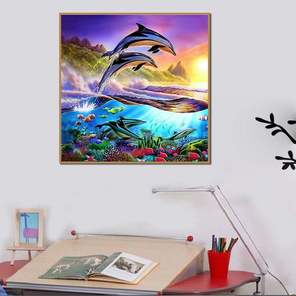 Dolphin | Diamond Painting