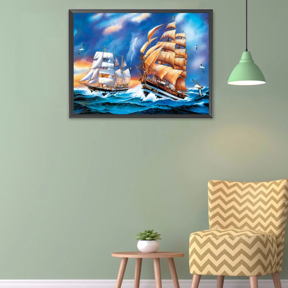 Sail Boat | Diamond Painting