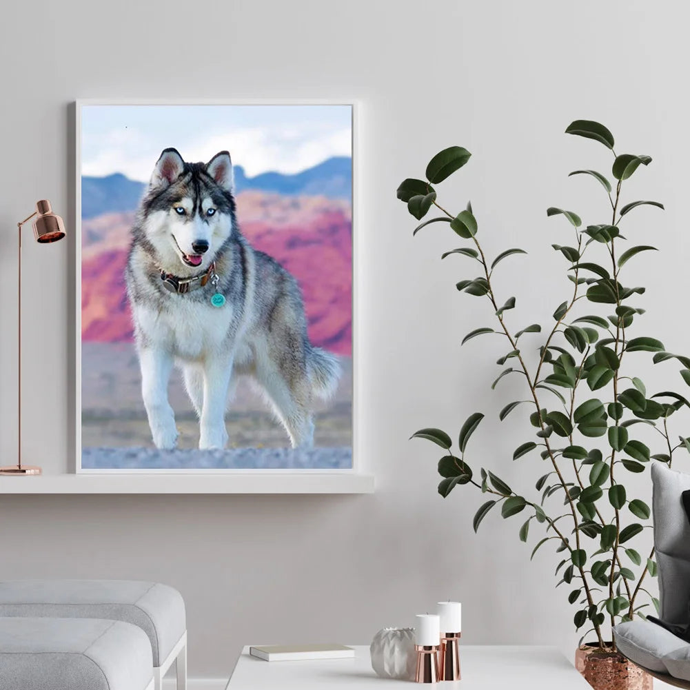 Animal Dog Husky | Diamond Painting