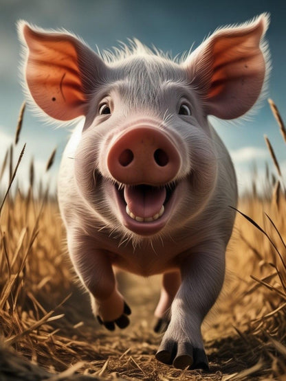 Pig | Diamond Painting