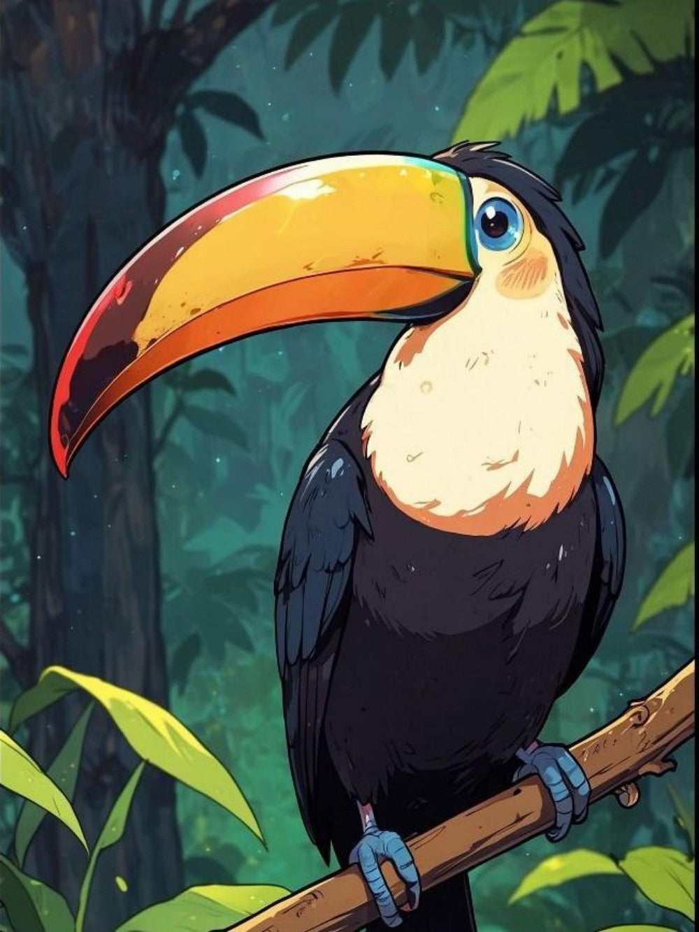 Toucan Bird | Diamond Painting