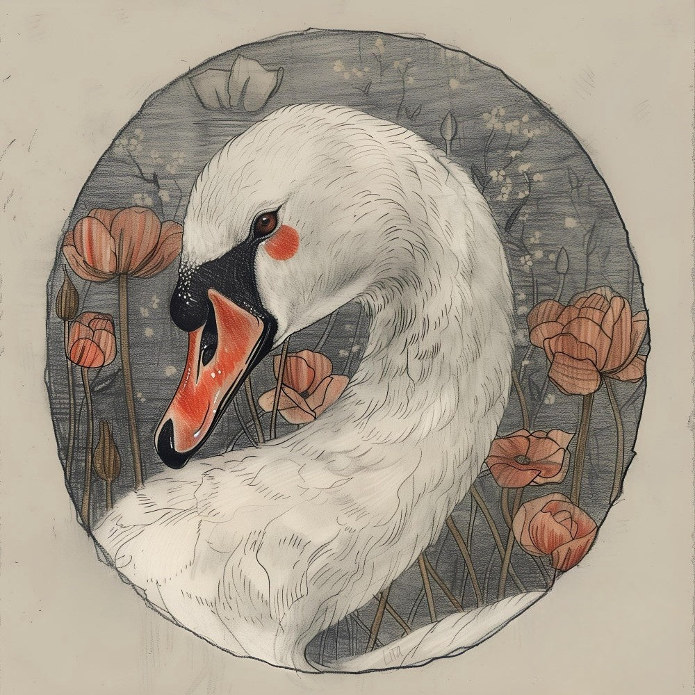 Swan | Diamond Painting