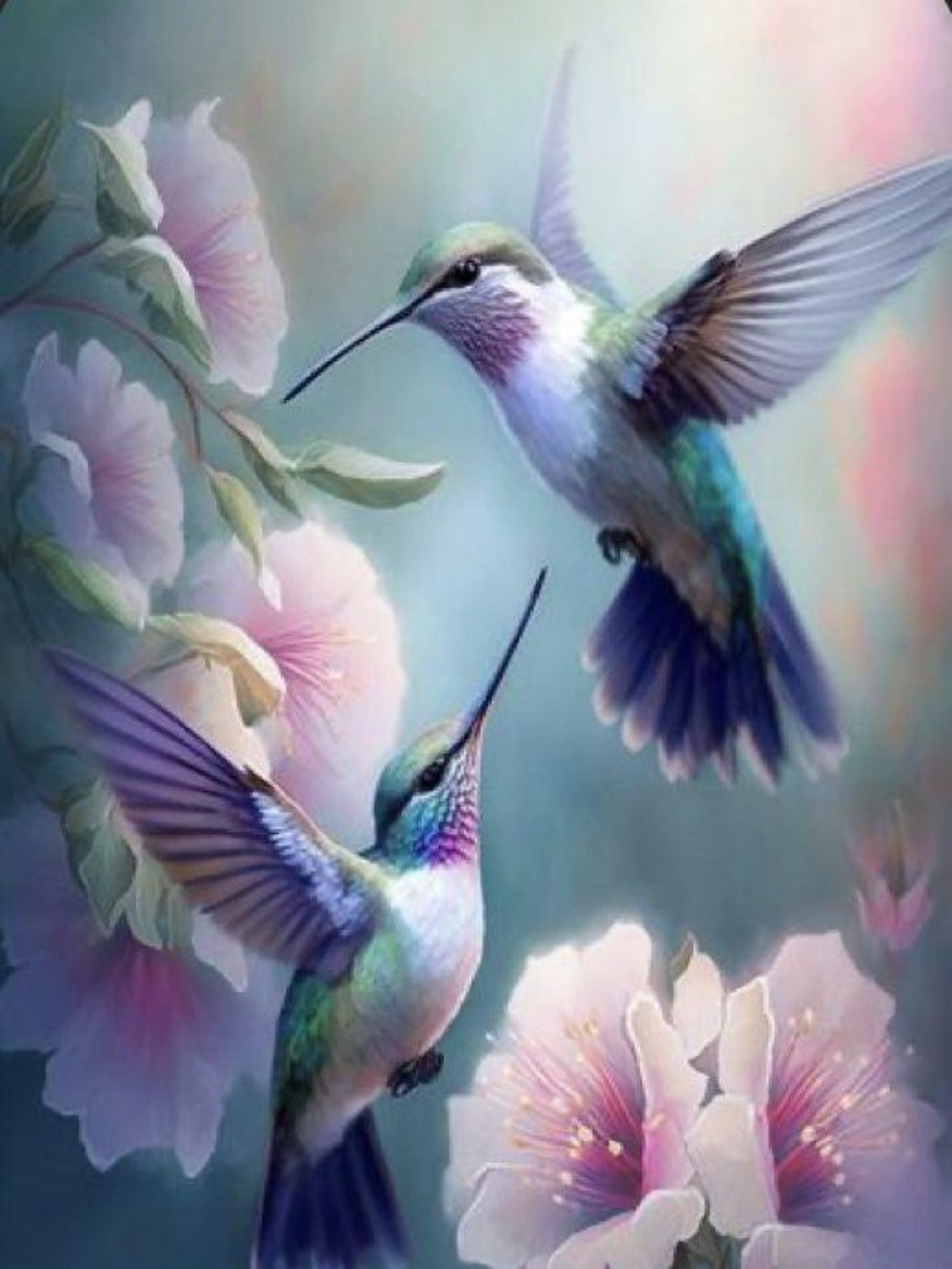 Birds and Flowers | Diamond Painting