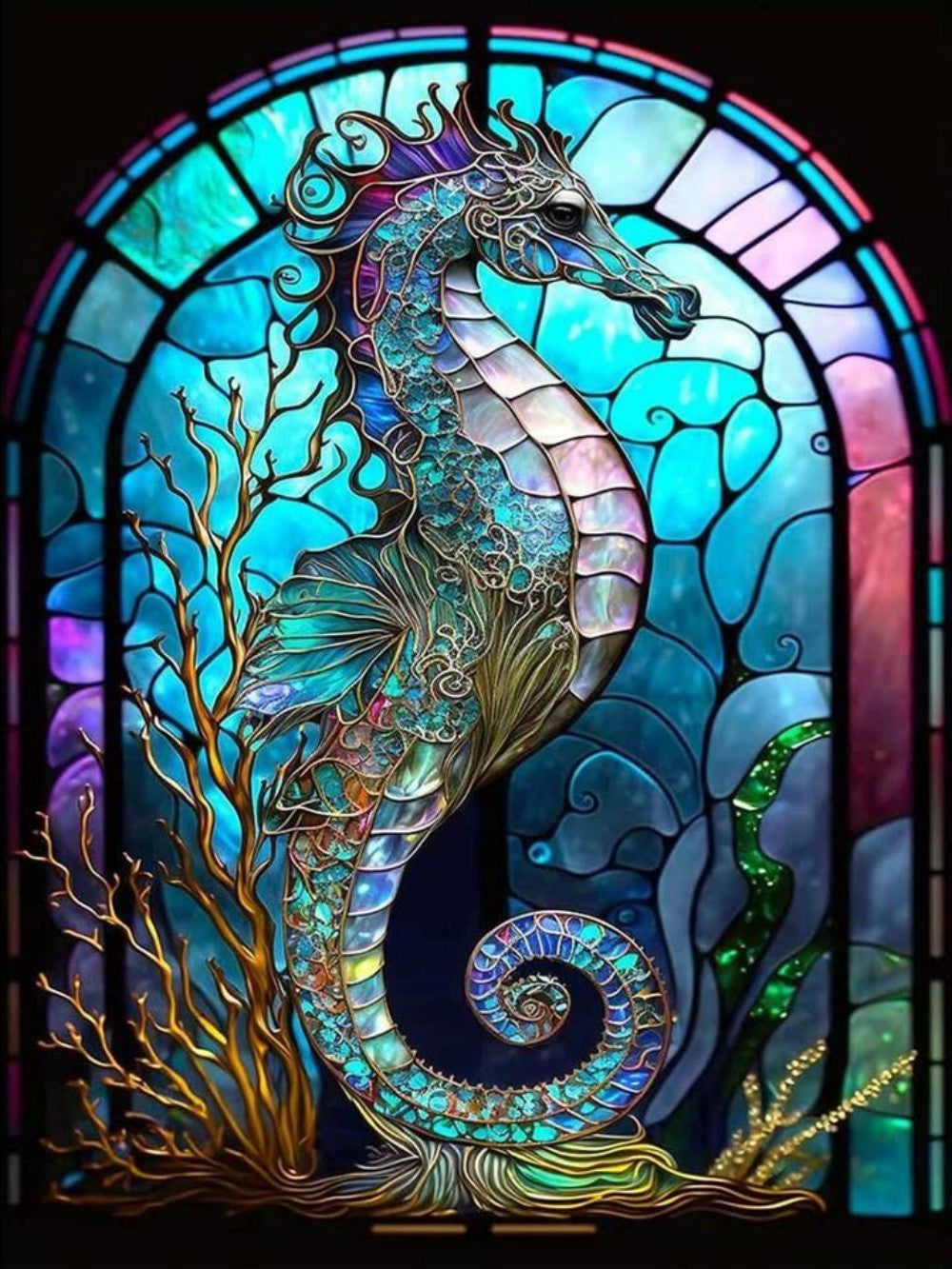 Seahorse | Diamond Painting