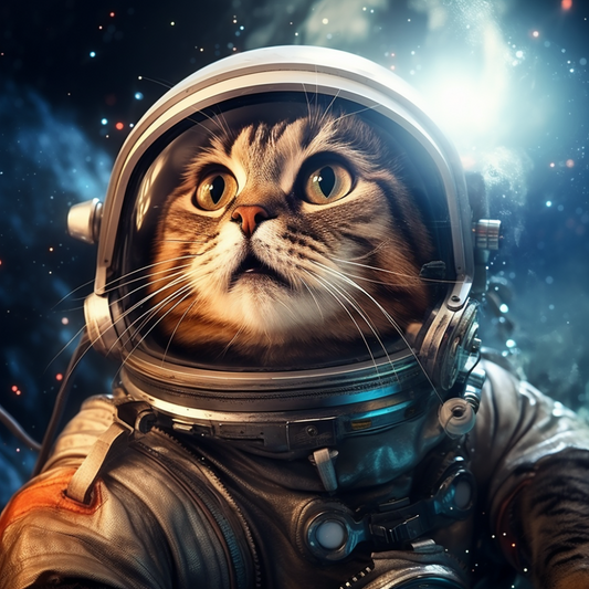 Cats in Space | Diamond Painting