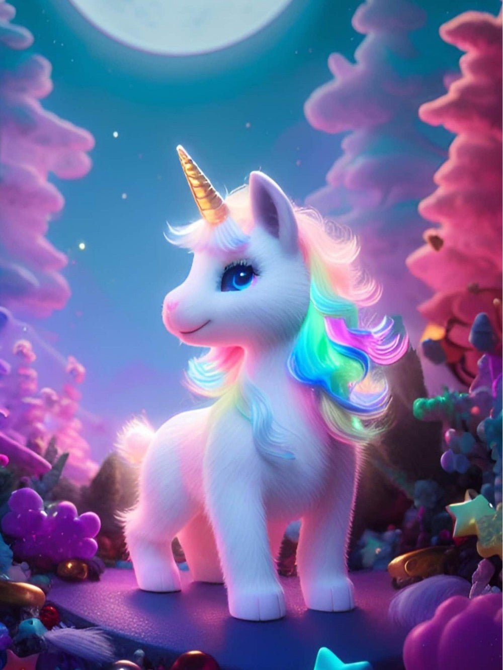 Unicorn | Diamond Painting