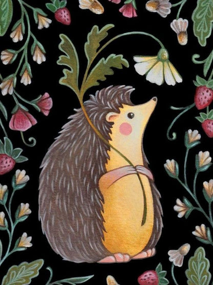 Hedgehog | Diamond Painting