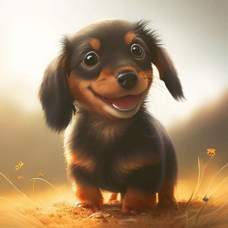 Dachshund Dog | Diamond Painting