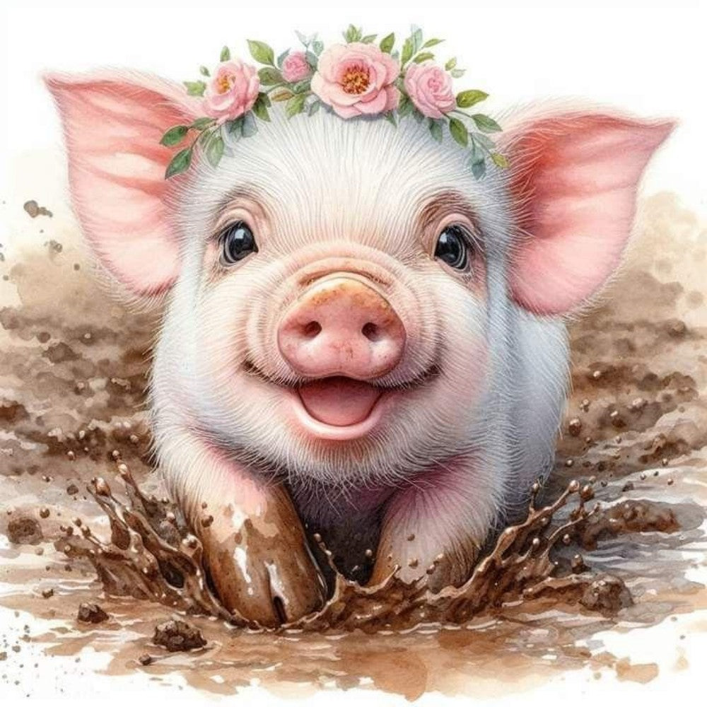 Pig | Diamond Painting