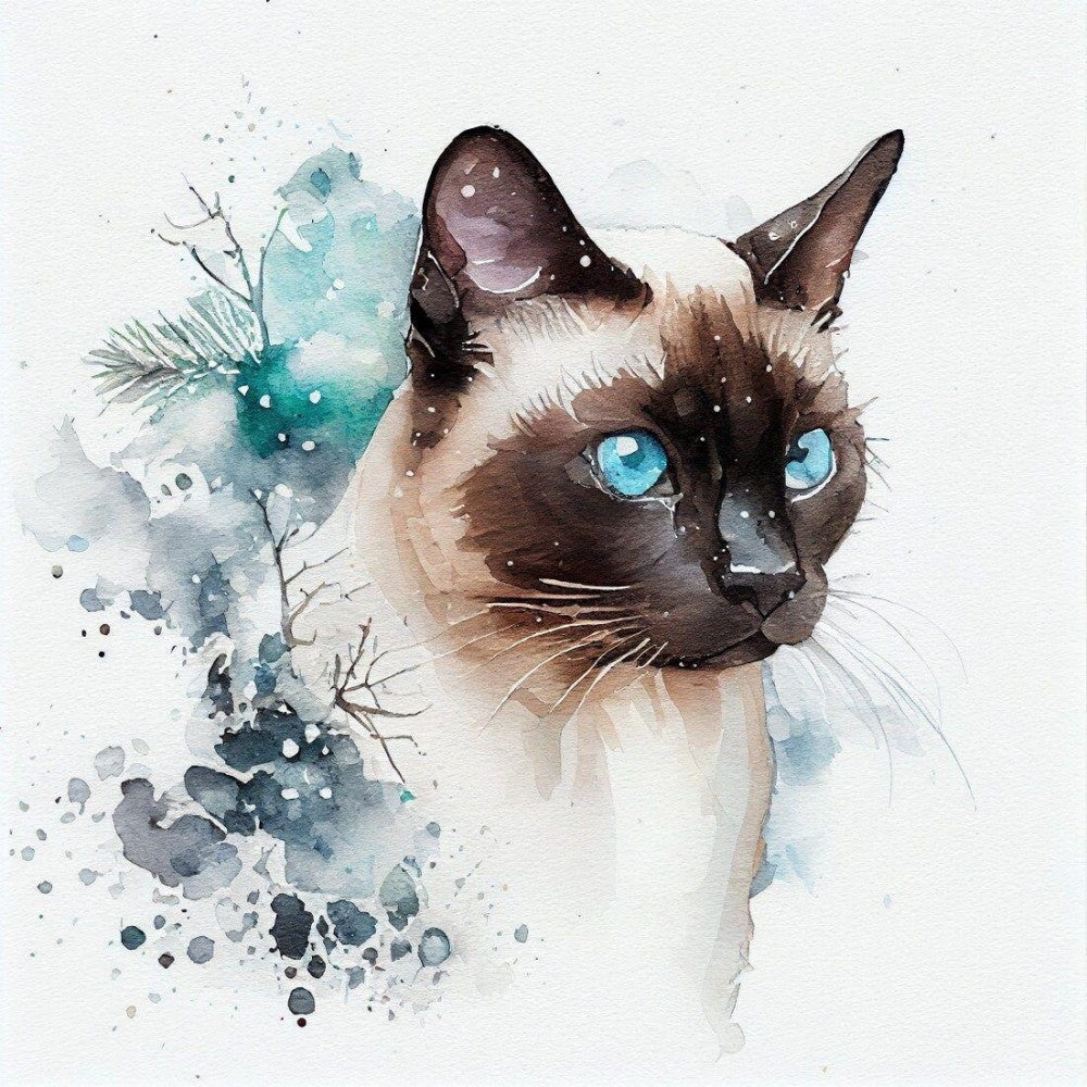 Siamese Cat | Diamond Painting