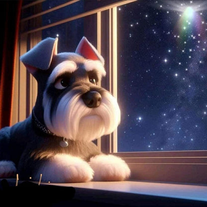 Dog Schnauzer | Diamond Painting