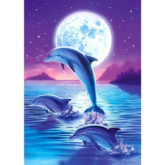 Dolphin | Cross Stitch Embroidery