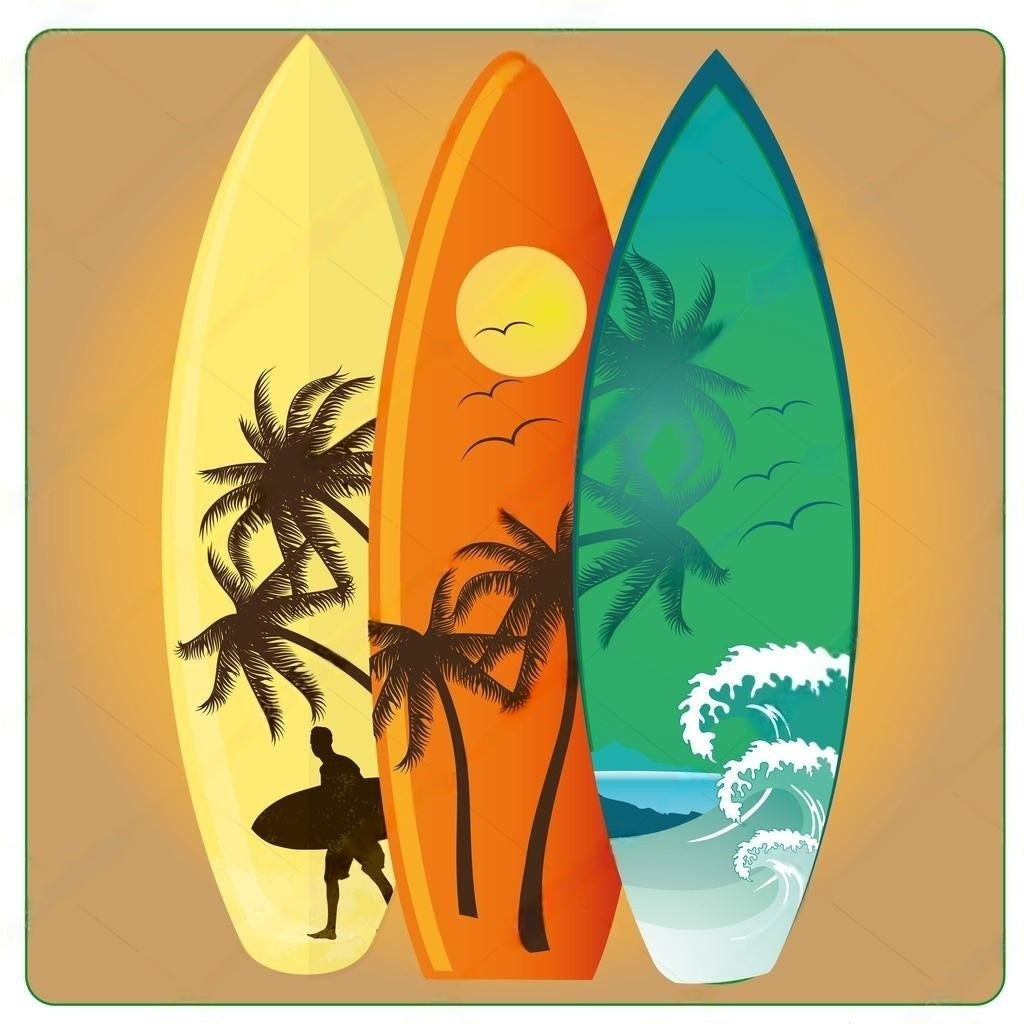 Surfboard | Diamond Painting