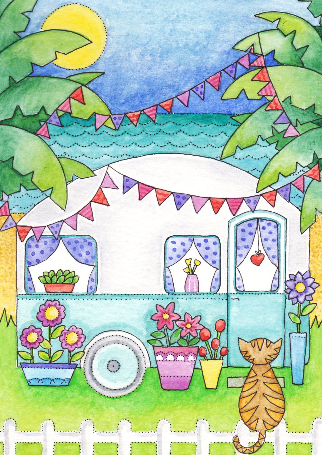 Caravan Camping | Diamond Painting