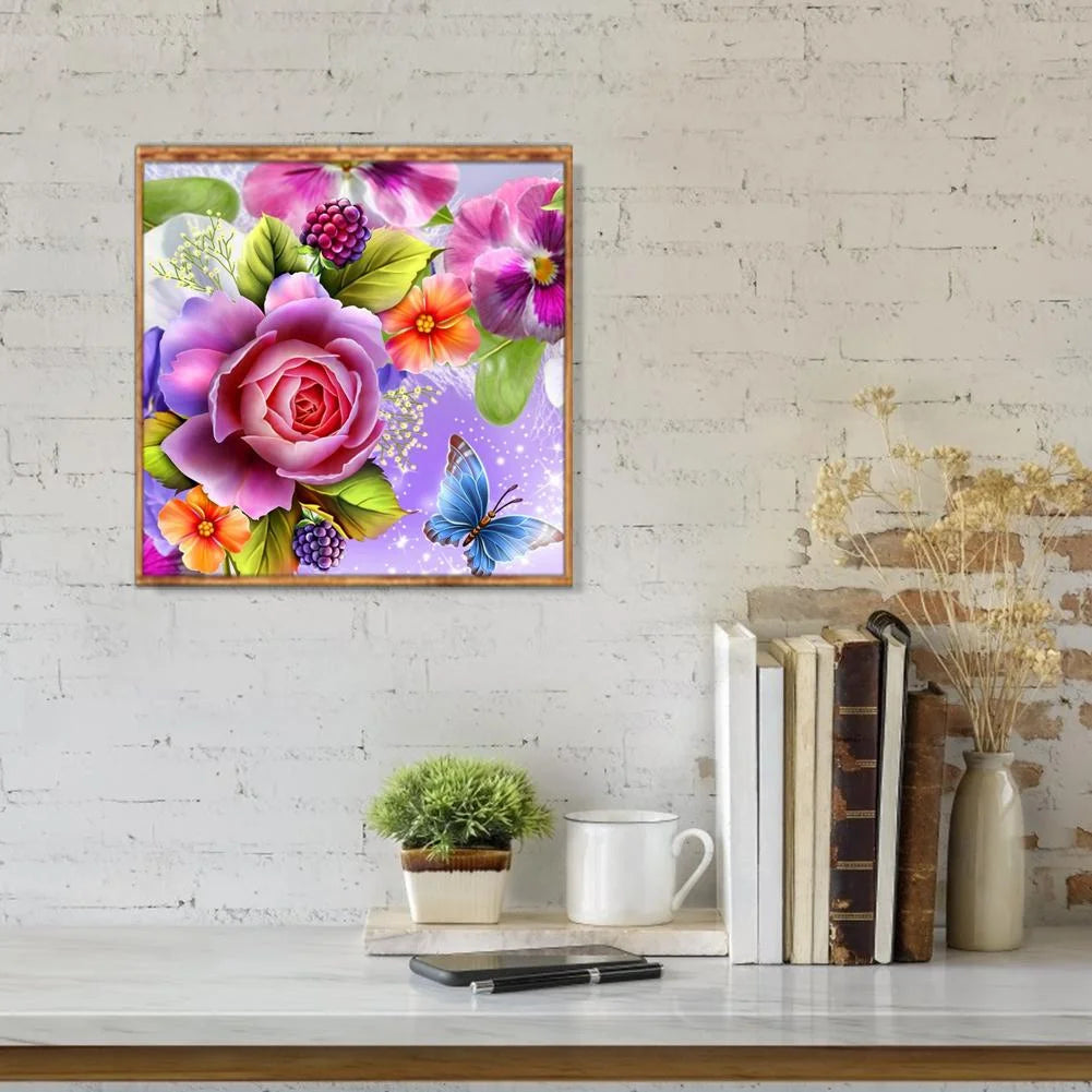 Butterfly Flower | Diamond Painting