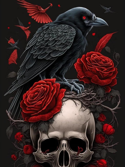 Crow | Diamond Painting