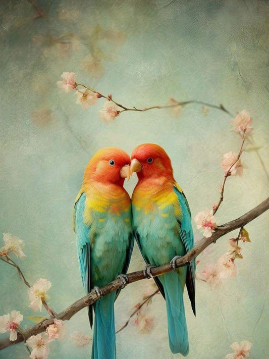 Birds and Flowers | Diamond Painting