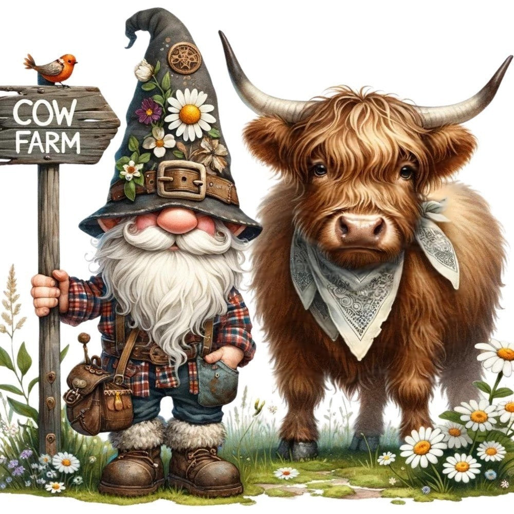 Highland Cow | Diamond Painting