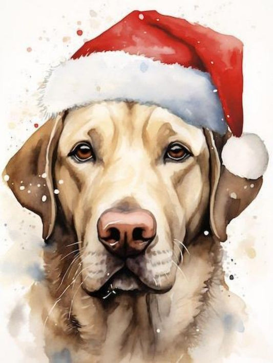 Yellow Labrador Dog | Diamond Painting