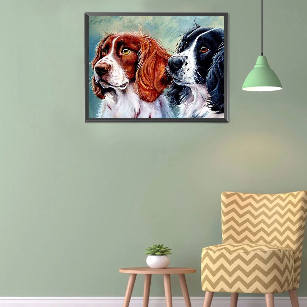 Two Dogs | Diamond Painting