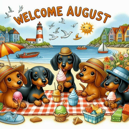 Dachshund Dog | Diamond Painting