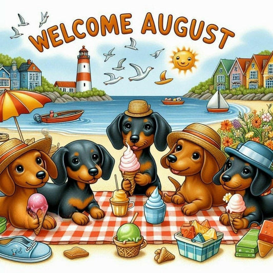 Dachshund Dog | Diamond Painting