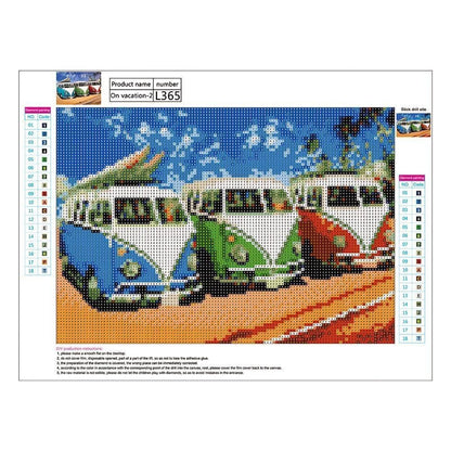 Color Bus | Diamond Painting