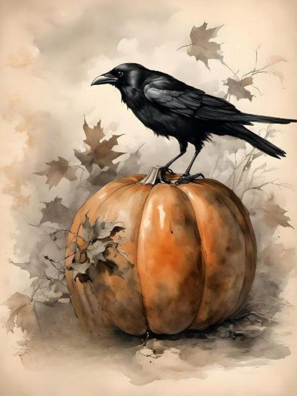 Crow | Diamond Painting