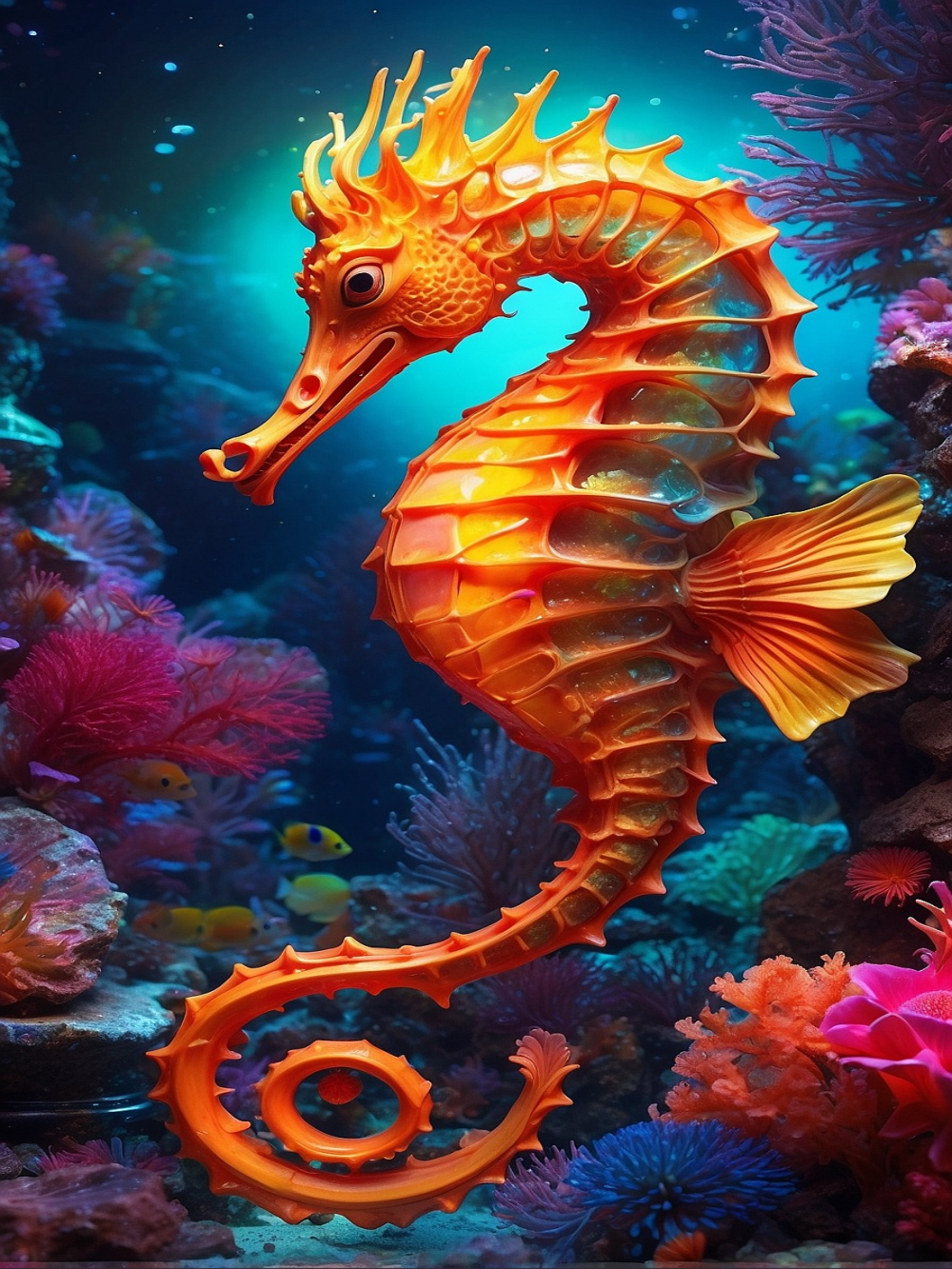 Seahorse | Diamond Painting