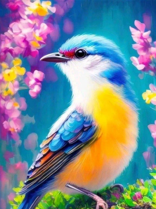 Birds and Flowers | Diamond Painting