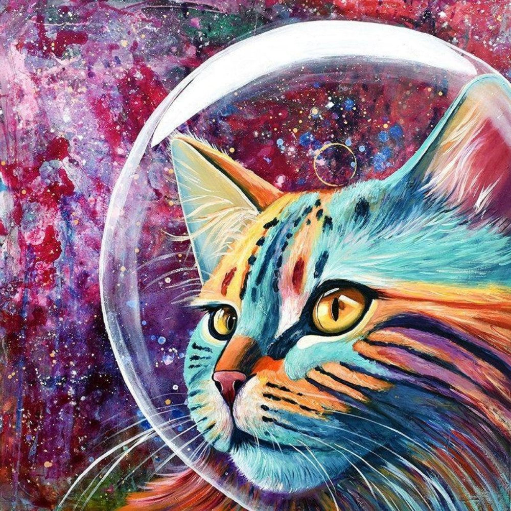 Cats in Space | Diamond Painting